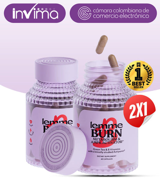 LEMME BURN Originales, "Tapa Rosada" X2